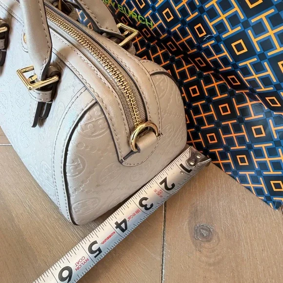 Tory Burch Light Gray Mini Bag cross body - Picture 10 of 11